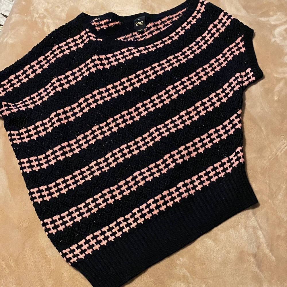 ONLY Asymmetrical Knit Sweater L